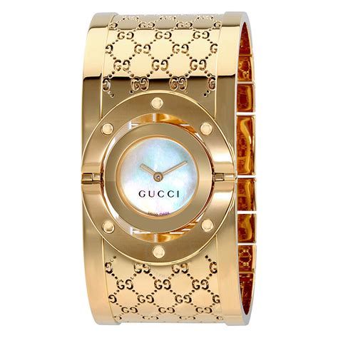 gucci supreme floral bangle watch|Gucci women's watches clearance.